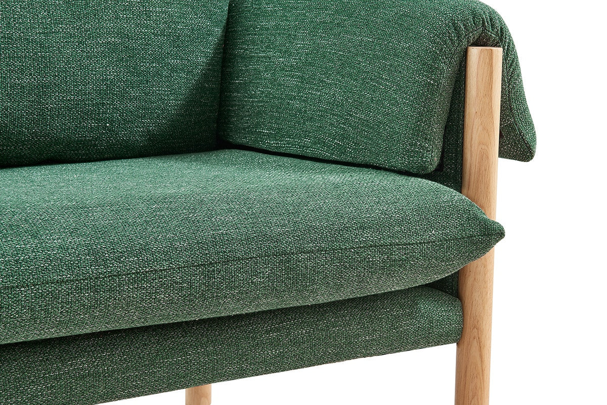 Matt Blatt Nook Upholstered Armchair (Green)