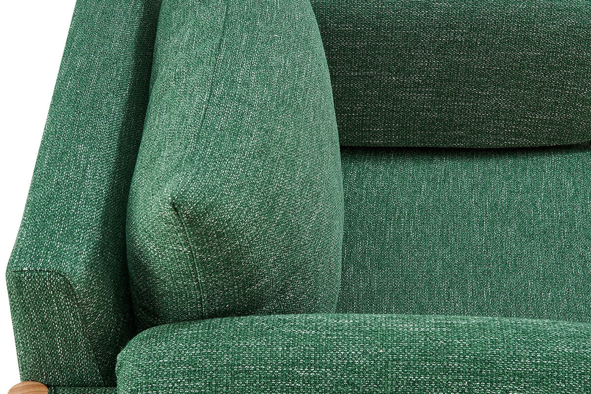 Matt Blatt Nook Upholstered Armchair (Green)