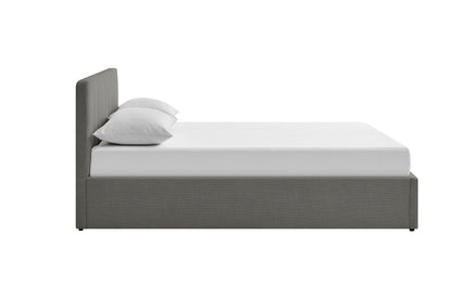 Matt Blatt Otis Panel Gas Lift Bed (Queen, Grey)