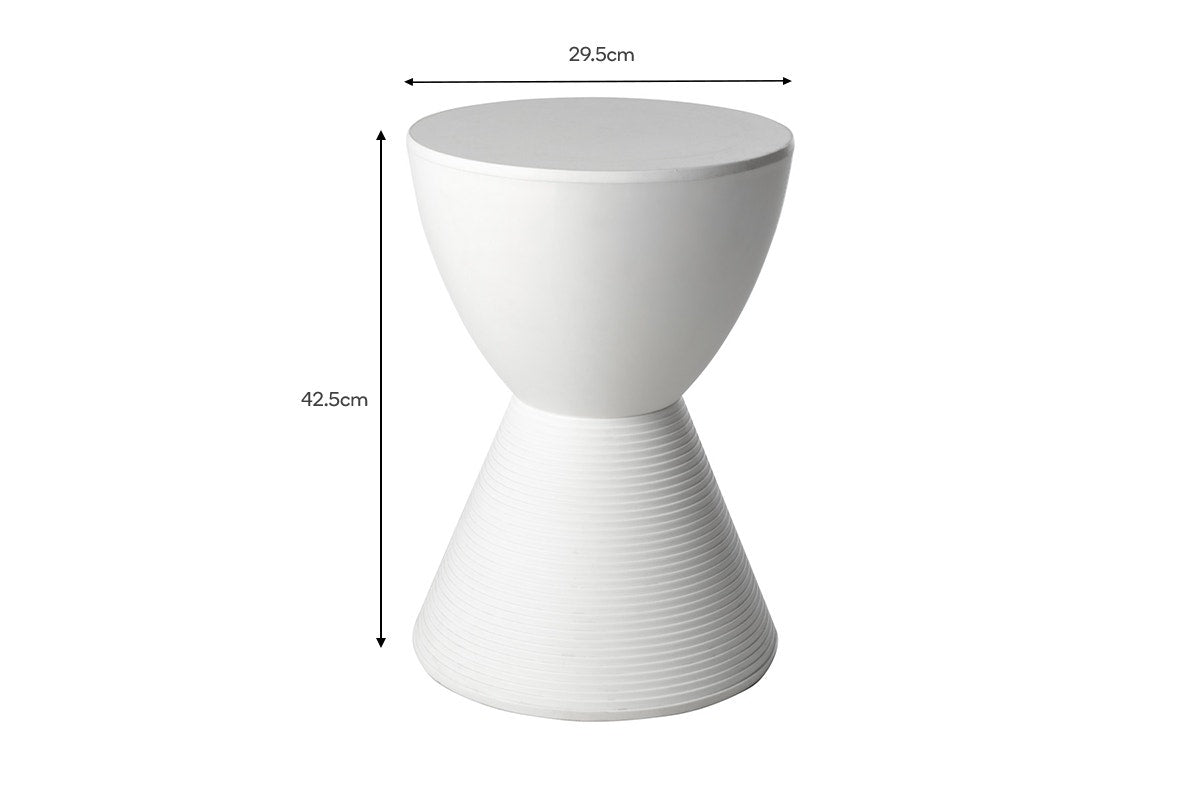 Matt Blatt Philippe Starck Prince Aha Stool Replica (White)