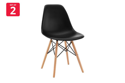 Matt Blatt Set of 2 Eames Premium DSW Chair Replica