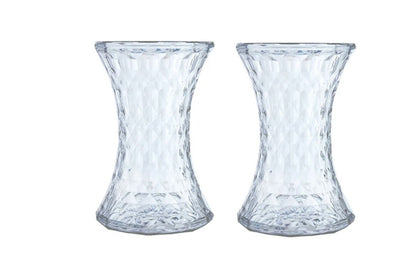 Set of 2 Matt Blatt Marcel Wanders Stone Stools Replica (Clear)