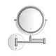 Embellir Extendable Makeup Mirror 10X Magnifying Double-Sided Bathroom Silver – view 3