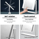 Embellir Makeup Mirror 30x40cm Hollywood Vanity with LED Light Rotation White – view 6