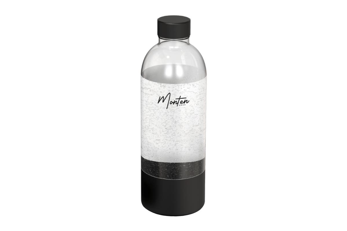 Monten Soda PET Bottle (Matte Black)
