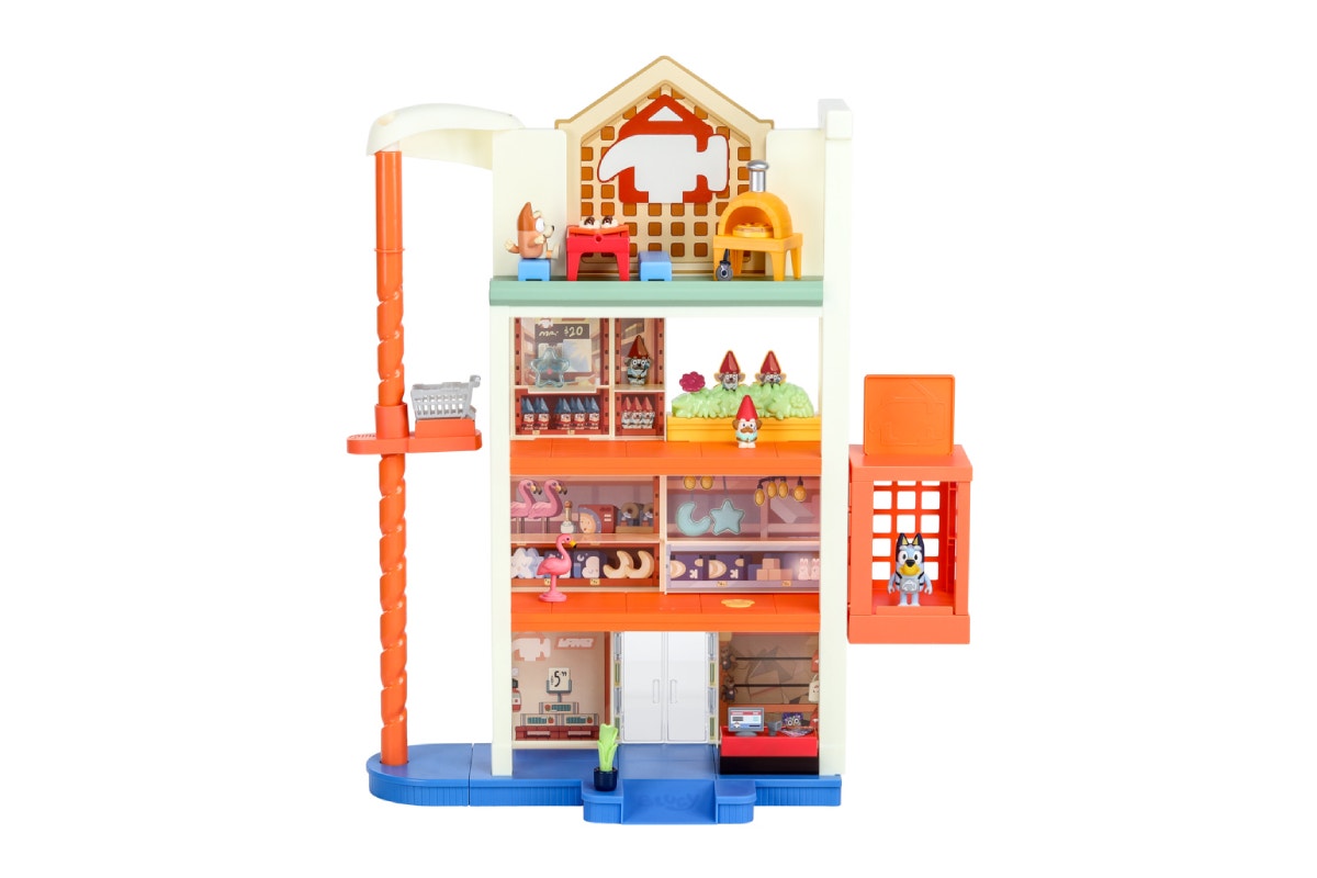 Bluey Hammerbarn Shopping Playset