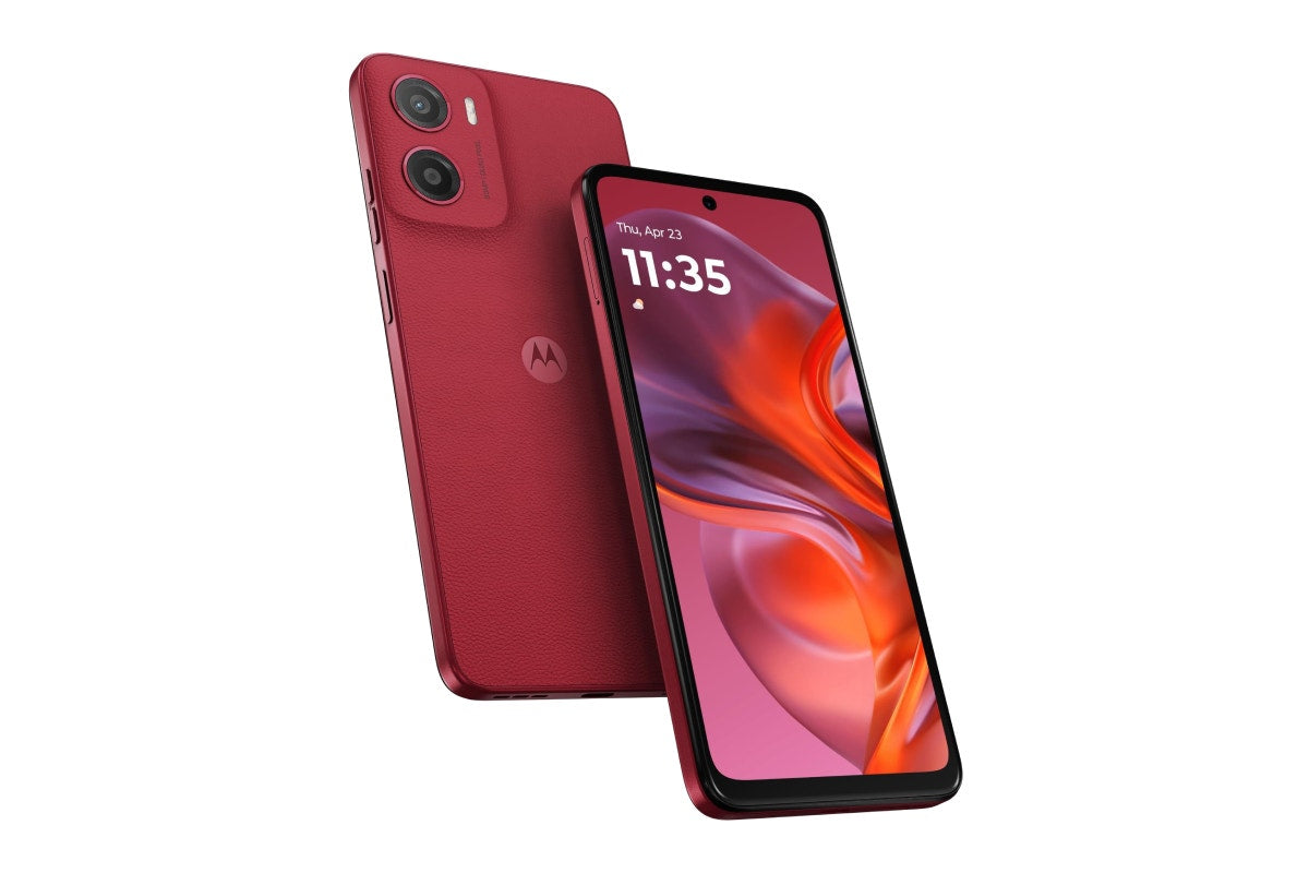 Motorola Moto G05 4G (64GB, Plum Red)