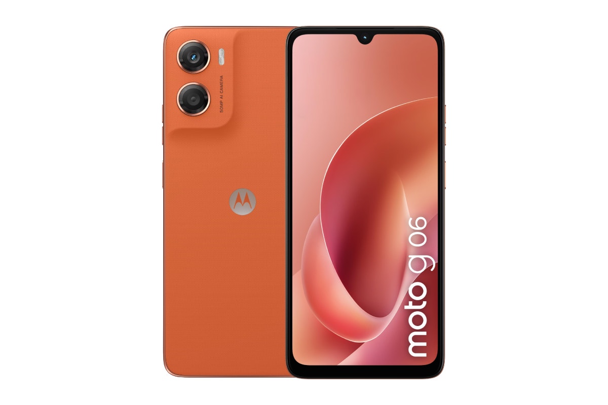 Motorola Moto G06 4G (64GB, Orange)