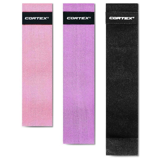 CORTEX FibraBands 3 Pack - Premium Resistance Bands for Versatile Workouts