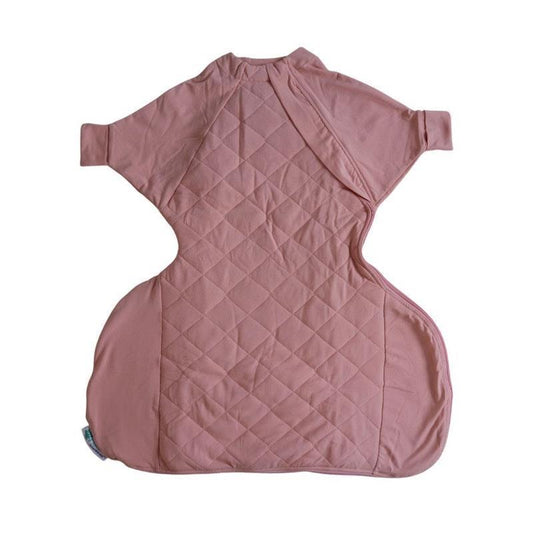 Baby Loves Sleep - 2.5 TOG Winter - Hands In & Out Extra-Wide Sack Warm - Peach Pink 12+M - Auzzistore