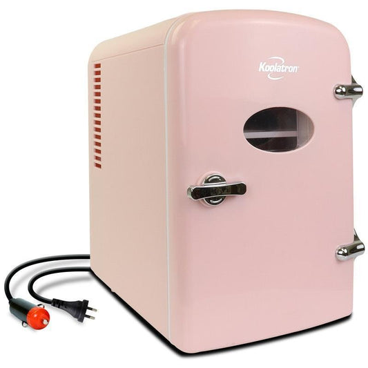 Koolatron Portable Mini Fridge - Pink (4 Litre)