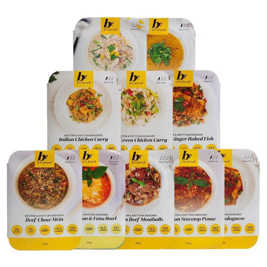 Be Fit Food 10 Meal Gluten Free Bundle - Deliciously Nutritious & Coeliac-Friendly-Auzzi Store