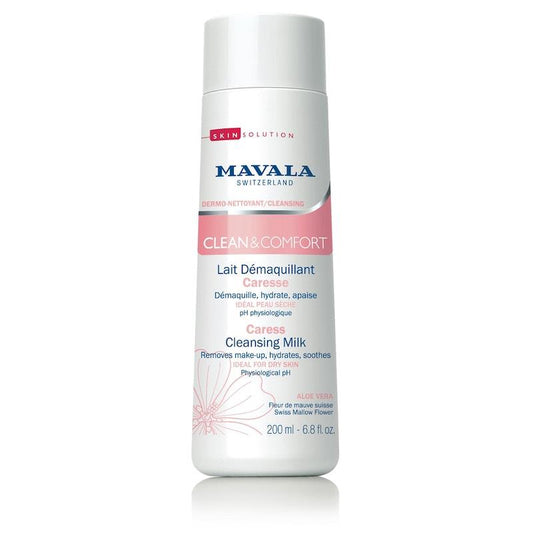 Mavala CLEAN & COMFORT Caress Cleansing Milk 200ml - Gentle Makeup Remover