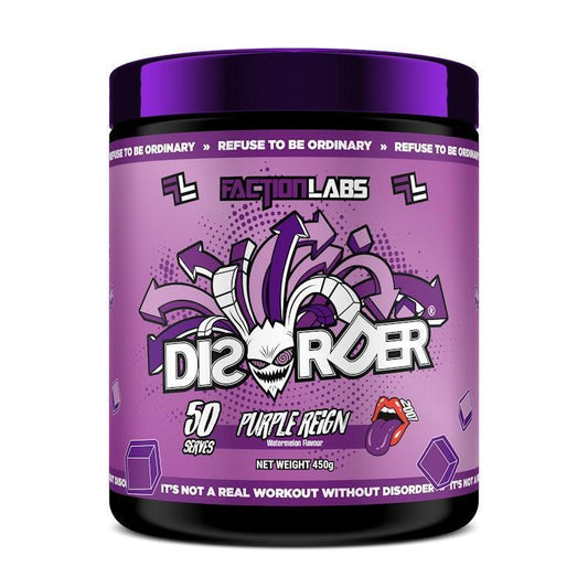Faction Labs Disorder Original - 50 Serves Purple Reign-Auzzi Store