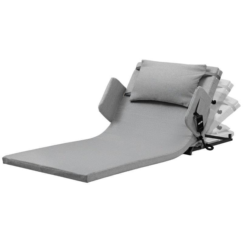 Equipmed Electric Adjustable Backrest - Full Length Grey