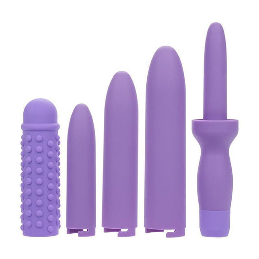 CalExotics Dr. Laura Berman Rechargeable Dilators Set Purple - Ultimate Pleasure Set-Auzzi Store