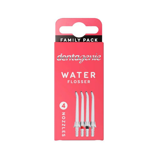 GO2 Dentagenie Water Flosser Replacement Nozzle Family Pack - 4 Pack - Auzzistore