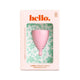 Hello Period Blush L Medical-Grade Hypoallergenic Menstrual Cup, 29.5mL