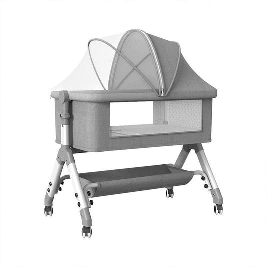 BoPeep Portable Baby Cot Bed - Adjustable Safety Fence for Infants