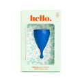 Hello Period High Cervix Cup Bright Blue MED - Reach with Ease