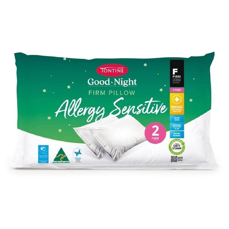 Tontine Good Night Allergy Pillow - Firm Profile Pack (2pc)