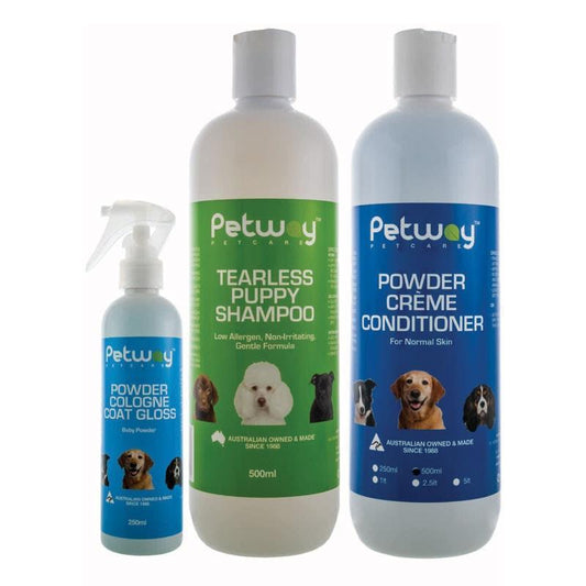 Petway Puppy Love Grooming Dog Pack Bundle - Gentle Care for Your Puppy