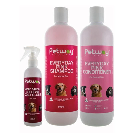 Petway Everyday Care Dog Grooming Pack Bundle - Complete Care for Your Pet