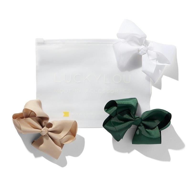 Lucky Lou All Dressed Up Pack (3 Classic Bows)