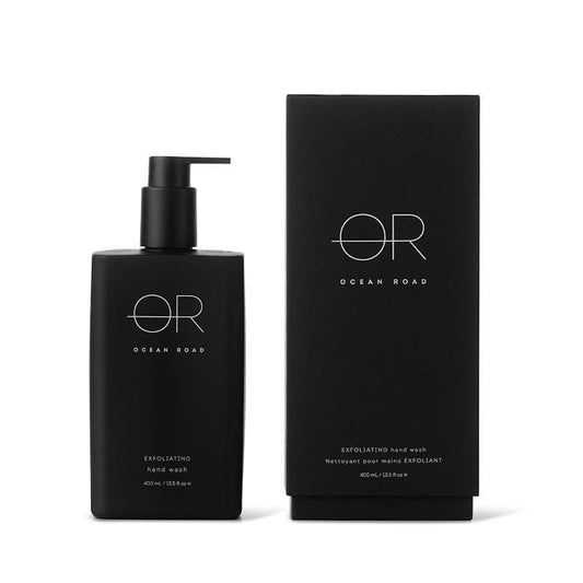 Ocean Road Black Hand Wash 400ml - Exfoliating Cleanser-Auzzi Store