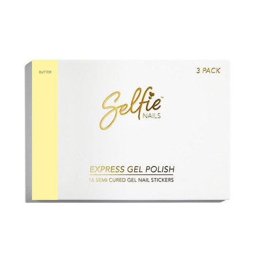 Selfie Nails Express Gel Polish Butter 3 Pack - Effortless Manicure-Auzzi Store