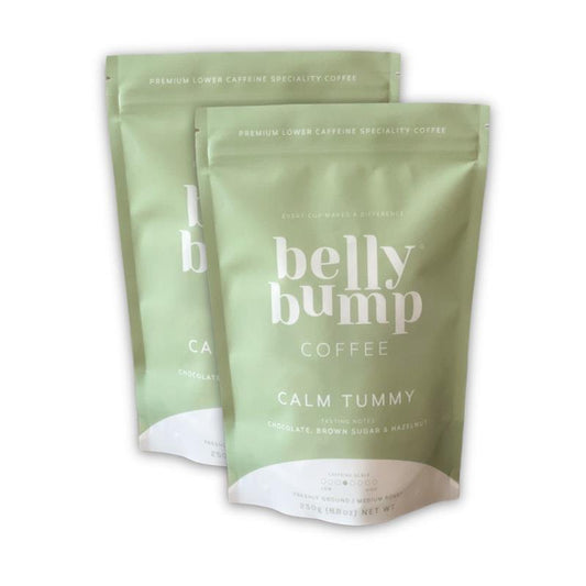 BellyBump Coffee Calm Tummy Ground Coffee - 2 x 250g