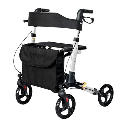 Orthonica 4 Wheel Folding Rollator Mobility Aid