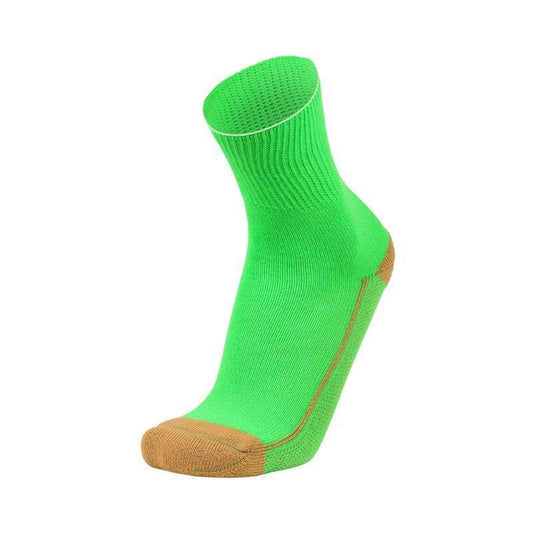Glucology Copper Based Loose Top Classic Socks - 2 Pairs Green Large