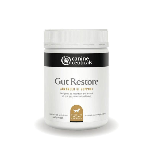 CanineCeuticals Gut Restore 120g - Herbal Digestive Support - Auzzistore