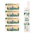 Ecopack 27L Compostable Bin Liners - Eco-Friendly Medium Bundle (4 Rolls/80 Bags)