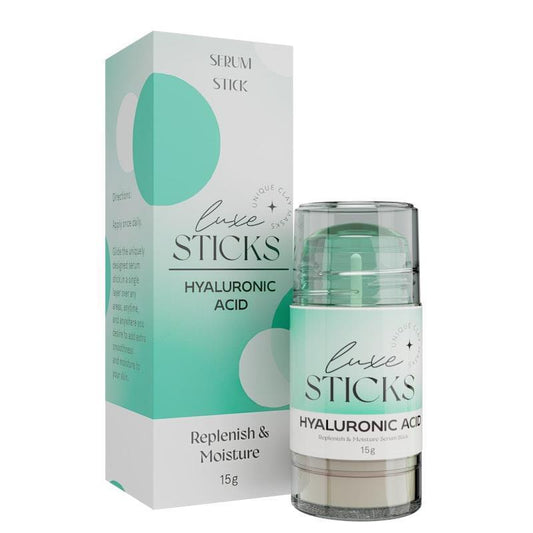 LuxeSticks Hyaluronic Acid Serum Stick 15g - Ultimate Hydration Solution