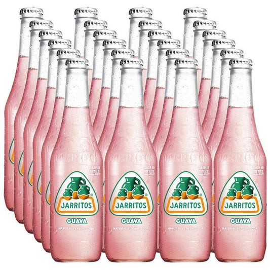 Jarritos Guava Soda 370mL - 24 Pack