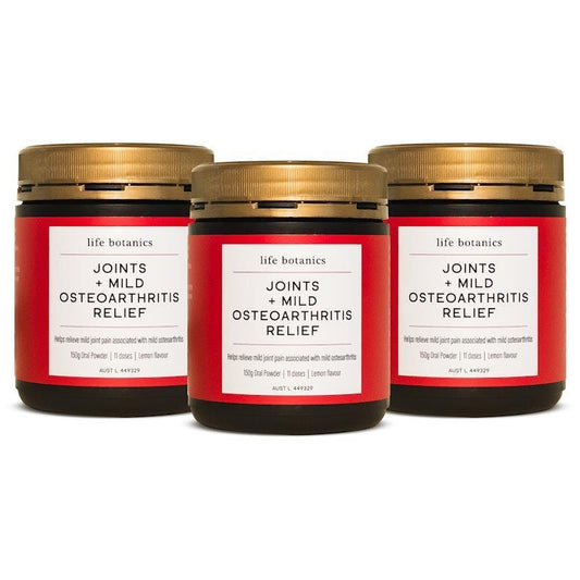 Life Botanics Joints Powder - 3x150g Pack