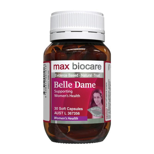 Max Biocare Belle Dame 30 Soft Capsules - Women's Health Formula