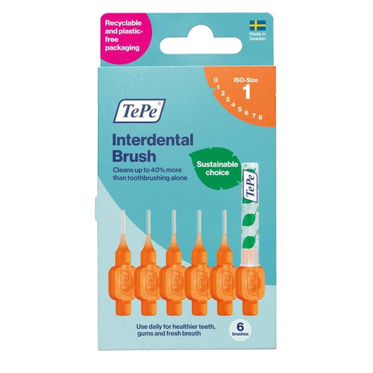 TePe Interdental Brushes - Original Orange - Size 1