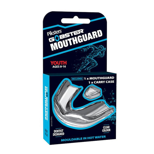 Piksters Gobster Youth Mouthguard with Case - 1 Pack for Ages 8-16