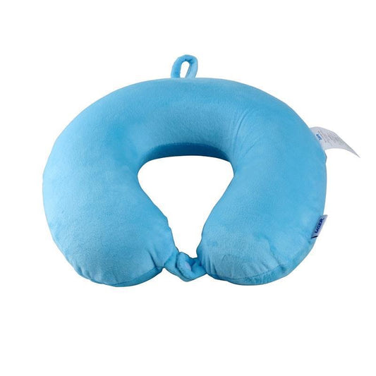 Laser Memory Foam Neck Pillow Blue - Auzzistore