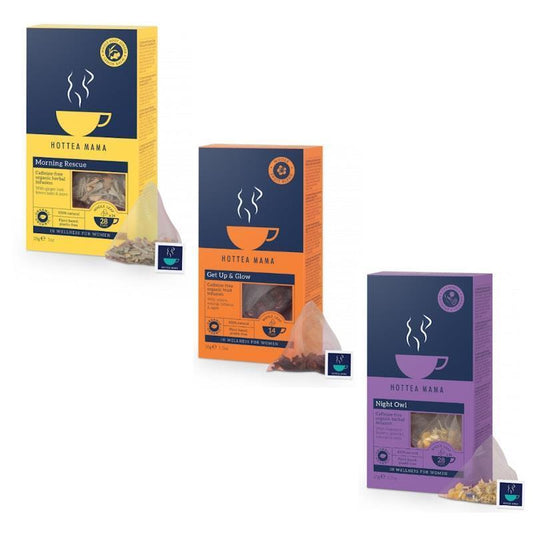 HOTTEA MAMA Sleep Saviour Tea Gift Set - Caffeine-Free Relaxation