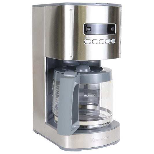 Kenmore 12-Cup Drip Coffee Machine - Stainless Steel-Auzzi Store