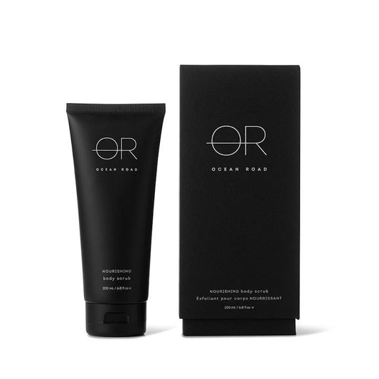 Ocean Road Black Body Scrub 200ml - Natural Exfoliation for Youthful Skin-Auzzi Store