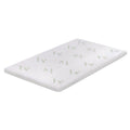 Clevinger 6cm Memory Foam Mattress Topper with Bamboo Cover - Single 1pc