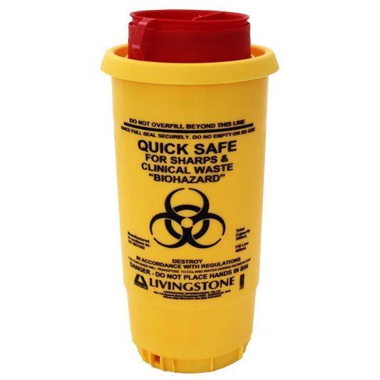 Livingstone Needles Sharps Waste Collector - 500ml