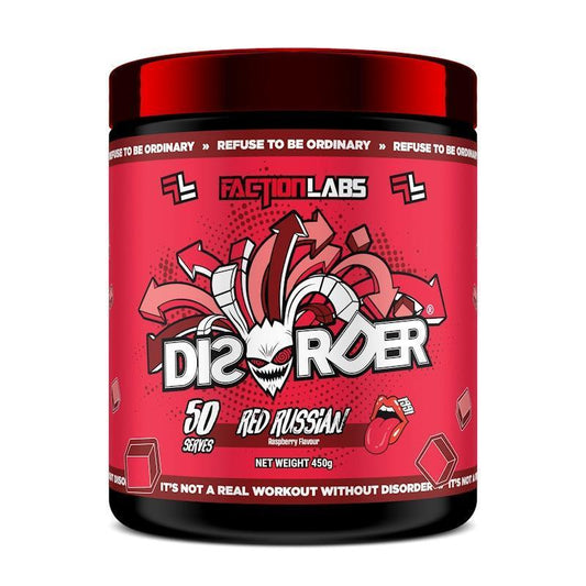 Faction Labs Disorder Original - 50 Serves Red Russian-Auzzi Store