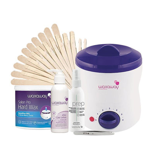 Waxaway Professional Hard Waxing Kit - Premium Home Waxing Experience-Auzzi Store