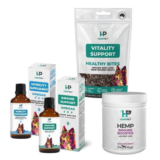 Hemp Pet Winter Wellness for Dogs Bundle